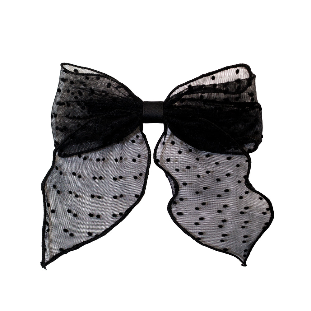 bowbarretteinsheernoir